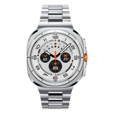 3. Spigen Modern Fit Band Bracelet for Samsung Galaxy Watch Ultra 47mm - Silver