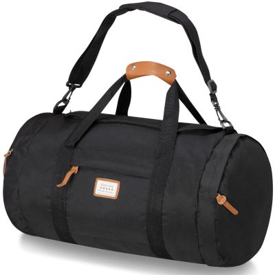 SPORTS/FITNESS BAG A3028 BLACK SEMI LINE