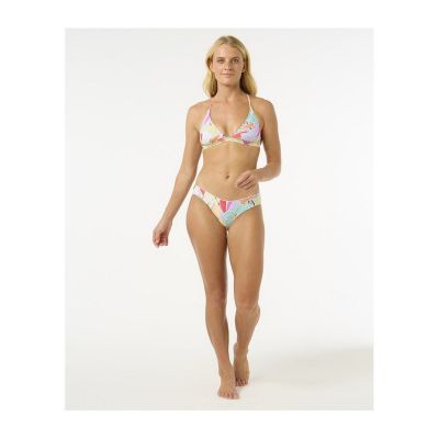 4. RIP CURL Cala Vadella Cheeky Hipster Turquoise Swim Briefs