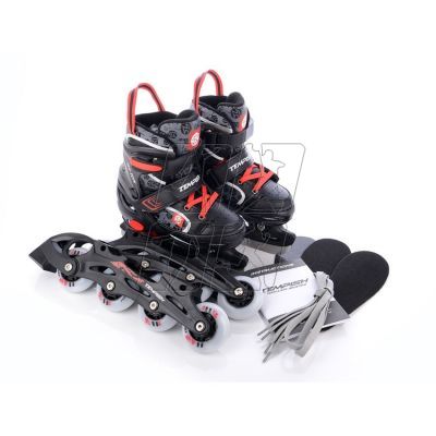 7. Tempish RS Ton Duo Led Jr 13000008249 Adjustable Skates