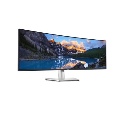 7. DELL UltraSharp U4924DW LED display 124.5 cm (49") 5120 x 1440 px 5K Ultra HD LCD Black, Silver