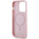 7. Guess GUHMP13LPSAHMCP case for iPhone 13 Pro / 13 - pink Saffiano MagSafe