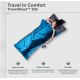 2. Cocoon TravelSheet Silk Sleeping Bag Liner, Rhino/Cornflower