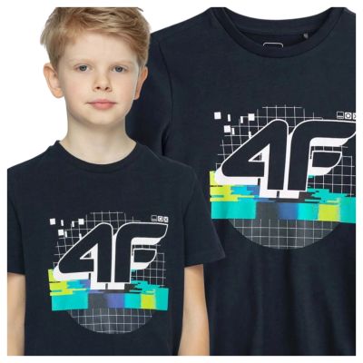 4. Boy's T-shirt 4F 4FJWSS26TTSHM4233-20S