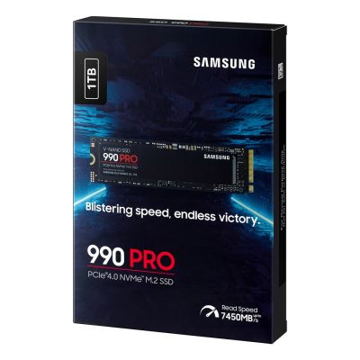 5. Samsung 990 PRO PCle 4.0 NVMe M.2 1TB SSD