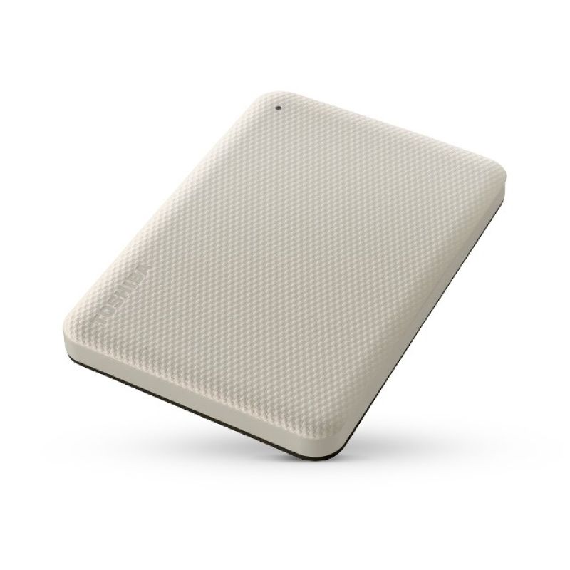 2. Toshiba Canvio Advance External Hard Drive 4TB 2.5" USB Type-A 2.0/3.2 Gen 1 (3.1 Gen 1) White