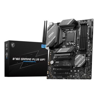 6. MSI B760 GAMING PLUS WIFI Motherboard