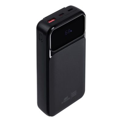 7. Rivacase VA2221 Lithium Polymer (LiPo) Power Bank 20000 mAh Black