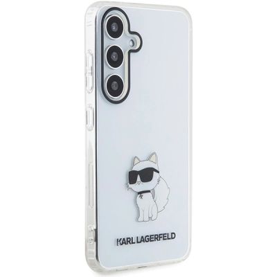 4. Karl Lagerfeld IML Choupette case for Samsung Galaxy S24 - transparent