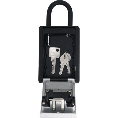 4. ABUS KeyGarage 797 Metal, Zinc Black, Silver