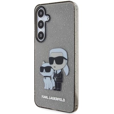 2. Karl Lagerfeld KLHCS24MHNKCTGK S24+ S926 black/black hardcase Glitter Karl&Choupette
