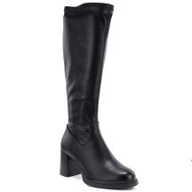 Black heeled women’s boots Potocki SZ12861