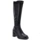 Black heeled women’s boots Potocki SZ12861