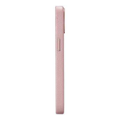 7. iCarer Litchi Premium Leather Case iPhone 14 Plus Magnetic Leather Case with MagSafe Pink (WMI14220711-PK)