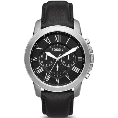 FOSSIL Grant Leather Men's Watch FS4812 + BOX