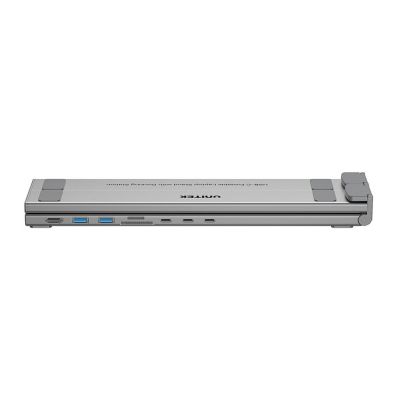 26. UNITEK ADJUSTABLE LAPTOP STAND + HUB USB-C/A, HDMI 2.0, PD 100W