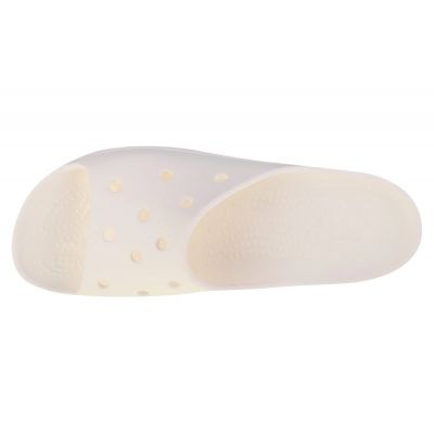 7. Crocs Classic Platform Slide W 208180-100 Flip-Flops