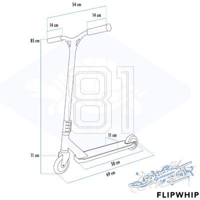 21. Schildkrot Flipwhip 510401 scooter