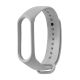 Silicone strap for Xiaomi 5/6 - gray