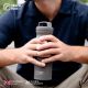 6. TRAVEL BLUE GREY THERMAL BOTTLE