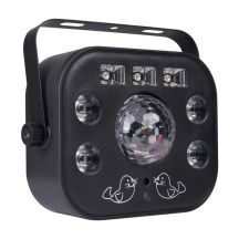 LIGHT4ME MULTIPHASE - Multi-effect LED UV wash strobe