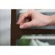 8. MOSQUITO NET FOR ALU DOORS 100X215 BROWN BASIC PLUS
