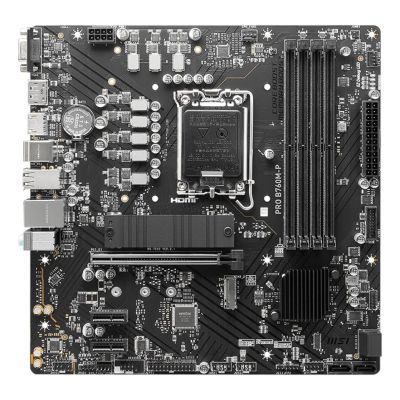 2. MSI PRO B760M-P motherboard