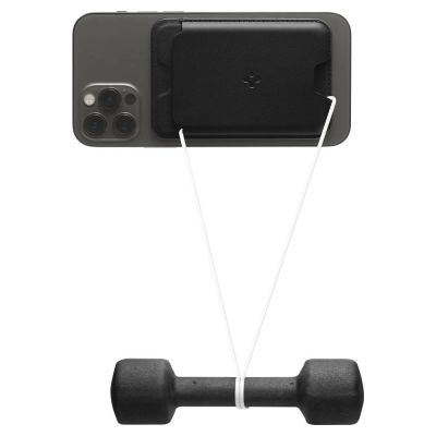 7. Spigen Valentinus Magnetic Wallet with MagSafe - Black