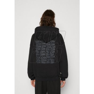 5. Sean John Script Logo Back Artwork Hoodie M 6021388