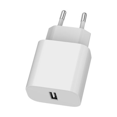 3. GEMBIRD UNIVERSAL USB-A WALL CHARGER, WHITE