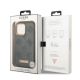 8. Guess GUHMP13LSAPSTG iPhone 13 Pro / 13 6.1" grey/grey hardcase Peony Logo Plate MagSafe