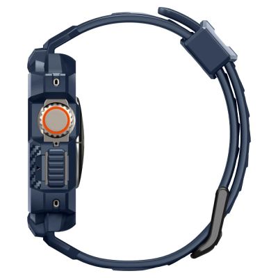 34. Spigen Rugged Armor Pro Case for Apple Watch Ultra 1 / 2 (49mm) - Navy Blue