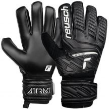 Goalkeeper gloves Reusch Attrakt Solid black 52-70-515-7700