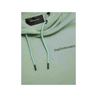 4. Women's PEAK PERFORMANCE W Original Small Logo Hoodie Green
