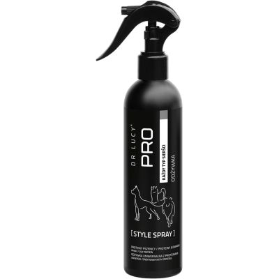 DR LUCY - PRO STYLE SPRAY - REGENERATING CONDITIONER WITH WHEAT PROTEIN AND SILK FOR DOGS