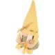 8. gnome 20cm yellow with honey spoon spring decoration