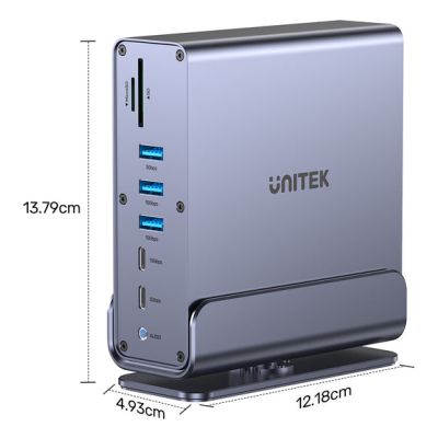 25. Unitek DisplayLink 4K Universal Docking Station x3