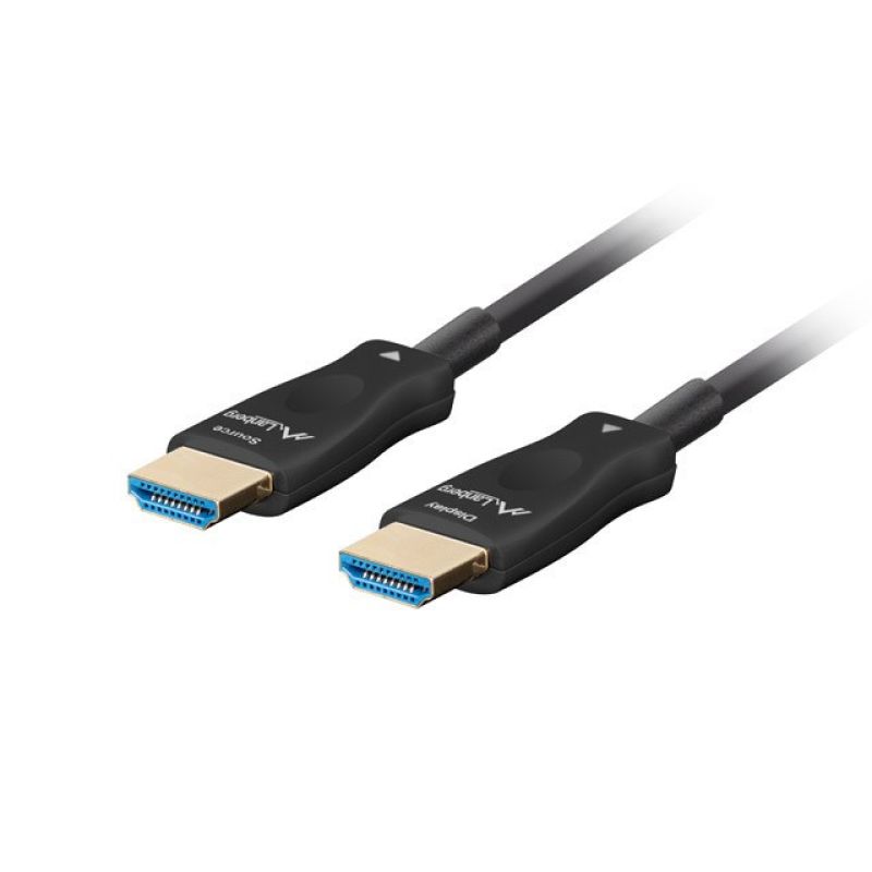 LANBERG HDMI CABLE M/M V2.1 20M 8K OPTICAL AOC CA-HDMI-30FB-0200-BK