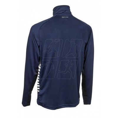 4. SELECT SPAIN ZIP navy sweatshirt