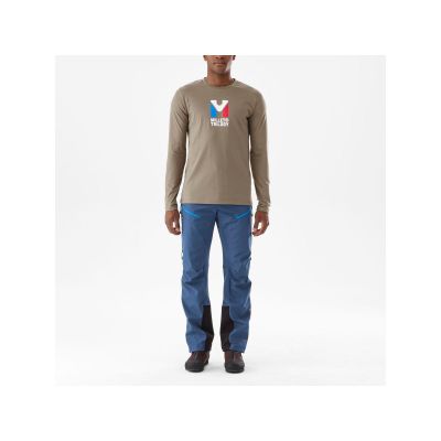 3. MILLET M CHAMONIX TRI TS LS T-shirt brown