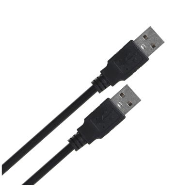 LANBERG USB-A 2.0 M/M CABLE 1M BLACK CA-USBA-20CU-0010-BK
