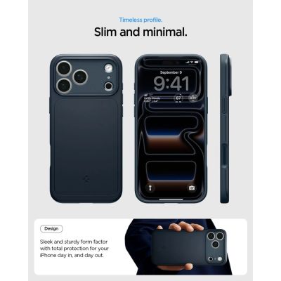 8. Spigen Thin Fit MagSafe Case for iPhone 18 Pro Max / 17 Pro Max - Gray