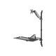 12. Single wall-mounted arm LCD + keyboard, max. 32", max. 8 kg, tilt and swivel