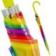 2. Transparent Umbrella 98 cm, Semi-Automatic RAINBONW