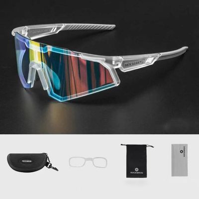 Rockbros SP291 Photochromic UV400 Cycling Glasses - White