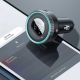 14. Baseus Enjoy FM transmitter car charger LED 2x USB / 3.5mm jack wireless MP3 player Bluetooth 5.0 3.4A black (CCLH-01)