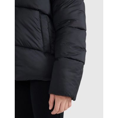 6. Girls' down jacket with synthetic filling 4F 4FJRAW25TDJAF0817-20S