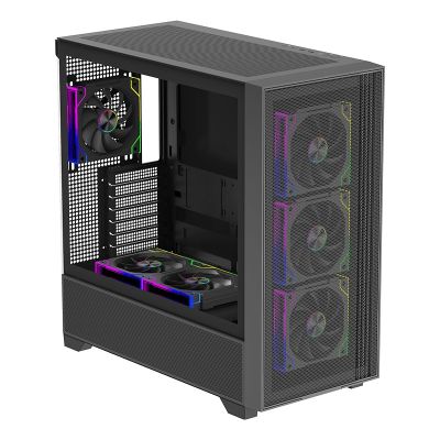 6. Xilence Gaming Series XPF360R.ARGB Computer Case Fan 12cm Black 3 pcs.