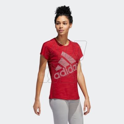 3. Adidas Ss Badge of Sport Logo Tee W Eb4493