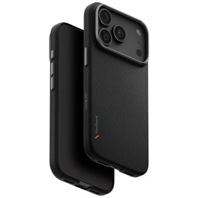 Uniq Keva EDGE Magclick Charging Case for iPhone 18 Pro / 17 Pro - Black